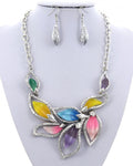 Leaf It All on the Table Multi Necklace