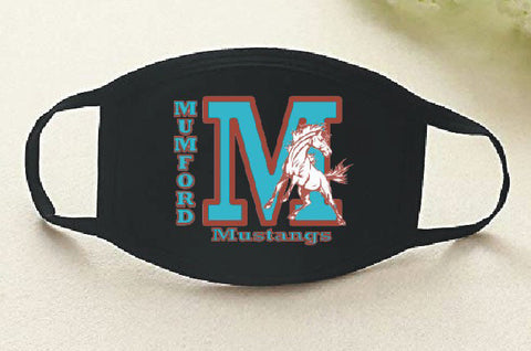 Mustangs Face Mask